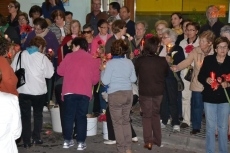 Foto 6 - La Virgen de Fátima procesiona entre las velas