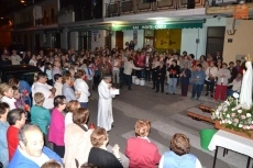 Foto 4 - La Virgen de Fátima procesiona entre las velas