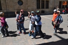 Foto 5 - Los escolares mirobrigenses se impregnan del espíritu franciscano