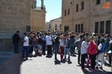 Foto 4 - Los escolares mirobrigenses se impregnan del espíritu franciscano