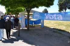 Foto 4 - Gran despliegue de los partidos en el &uacute;ltimo s&aacute;bado de campa&ntilde;a