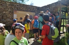 Foto 5 - Alumnos del Colegio Liminares trasladan sus aulas al castro de las Merchanas