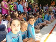 Exhibición de gimnasia rítmica / FOTO: Ana Vicente