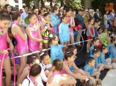 Exhibición de gimnasia rítmica / FOTO: Ana Vicente