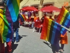 Concentración en San Bartolomé de Béjar / FOTO: Javier Garrido