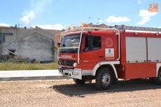 Foto 3 - La acumulación de hollín en una chimenea obliga a intervenir a los Bomberos