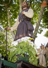 Asaja celebra San Isidro en la capital bajo los sones de los tamborileros