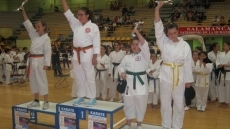 Beatriz Pérez Verdejo, en la tercera posición del podio