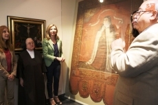 Foto 4 - Restaurado el estandarte de la canonización de Santa Teresa de 1622