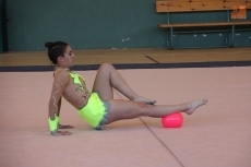 Foto 4 - Una brillante exhibición pone fin al curso de gimnasia rítmica