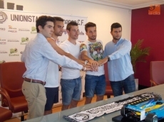 Foto 6 - Paz, Jaime y Adri, presentados por Unionistas