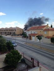 Foto 6 - Una avería mecánica calcina un autobús metropolitano en Cabrerizos