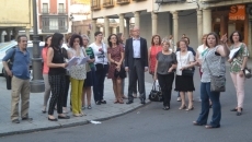 Foto 3 - Los clubes de lectura cierran el curso recorriendo Peñaranda en detalles