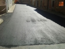 Foto 4 - Pavimentadas dos calles con los Planes Complementarios de la Diputación y Fondos Propios 
