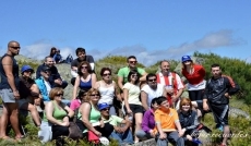 La familia García, ganaderos de Sanchotello. FOTO : Béjar Recuerdos
