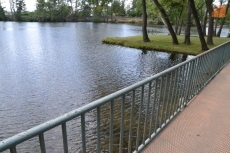 Foto 5 - Colocado un nuevo puente a la par que concluye el dragado