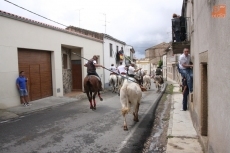 Foto 3 - La lluvia no resta emoción al encierro, aunque impide la procesión del Santo