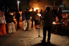 Luz de fuego, percusión y poesía en la noche de San Juan de Morille