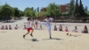 Un niño aprendiendo movimientos de capoeira | Ayuntamiento de Santa Marta de Tormes