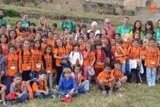 Foto 4 - El Campamento Bilingüe de Villamayor visita Miróbriga