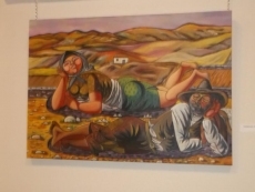 Foto 4 - Una exposición muestra los trabajos del curso de pintura