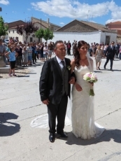 Foto 3 - Oscar y Silvia contraen matrimonio en la Iglesia de San Pedro