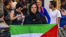 Foto 4 - Activistas salmantinos se manifiestan para denunciar la violencia que sufren los palestinos