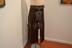 Foto 5 - Emilio Tapia expone sus trabajos de corcho y cuero en la Casa de la Cultura