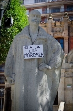 Foto 6 - Protesta en la calle contra la Ley de seguridad ciudadana del gobierno