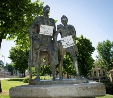 Foto 5 - Protesta en la calle contra la Ley de seguridad ciudadana del gobierno