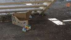 Foto 4 - La trasera del mirador de la facultad de Ciencias se ha convertido en un estercolero