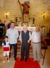 Foto 3 - Francisco Javier Moro llega a la mayordomía de San Cristóbal y pone el final a las fiestas