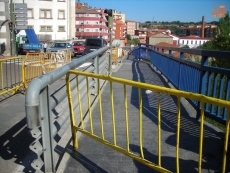 Vista de la zona más amplia de la acera desde el puente Nuevo/FOTO: Raúl Hernández