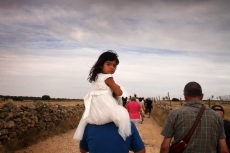 Foto 4 - El PAN XII comienza con el entierro de una obra del artista Paulo R. Ferreirim Carneiro