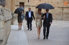 Foto 6 - La boda del hijo de Sánchez Galán despierta gran curiosidad entre los mirobrigenses