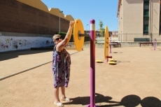 Mari Cruz, 'la novia del Tormes', vecina ilustre de Ciudad Jardín