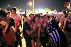 Foto 5 - Las peñas dan colorido y animan las fiestas santamartinas