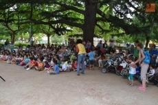 Foto 3 - Las sesiones teatrales en La Glorieta se abren con un hombre-orquesta