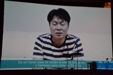 Mensaje del director del mejor cortometraje | Foto @kisanghani