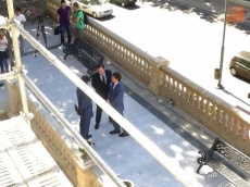 Foto 3 - Esta semana concluye la restauración de la fachada sur de la Casa Lis