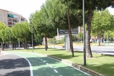 La red de carril bici se ampl&iacute;a al barrio de Tejares con un nuevo tramo de 1,2 kil&oacute;metros