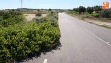La Ayuntamiento critica la falta de mantenimiento de la carretera Villarino-Trabanca