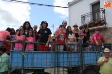 Foto 6 - El encierro de vaquillas pone el ambiente taurino antes del festejo de rejones