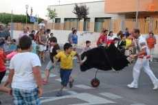 Foto 3 - Momentos de apuro en el divertido encierro del barrio de Santa Clara