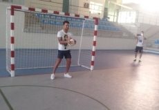 Foto 4 - El Campus del Ciudad Rodrigo CF recibe la visita del portero Rodri