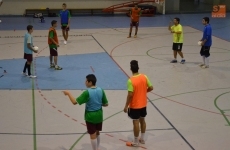 Foto 6 - Tomás de Dios dirige por un día los entrenamientos del III Columnas