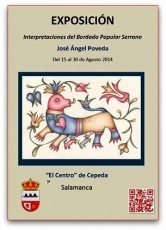 Foto 4 - Poveda expone sus obras sobre el bordado popular serrano