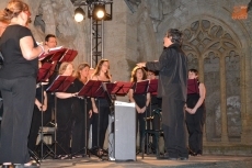 Foto 4 - La Coral A Capella pone la voz a la noche de sábado desde la Catedral