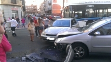 Foto 3 - Aparatosa colisión en la avenida de Italia con un herido grave