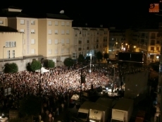 Vista de la corredera a la hora de Celtas Cortos: FOTO: Raúl Hernández